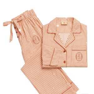NWT Taylor Swift The Life Of A Showgirl Striped Pajama Set (Size Small)